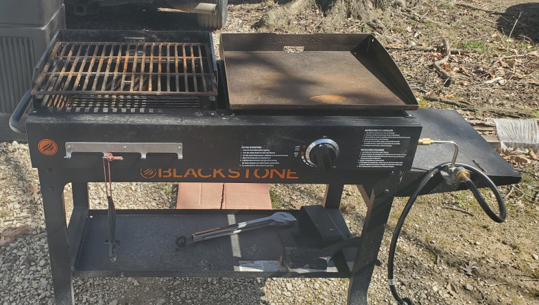 Rusted Blackstone Griddle